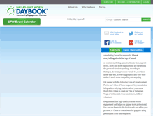 Tablet Screenshot of dfw10.daybooknetwork.com